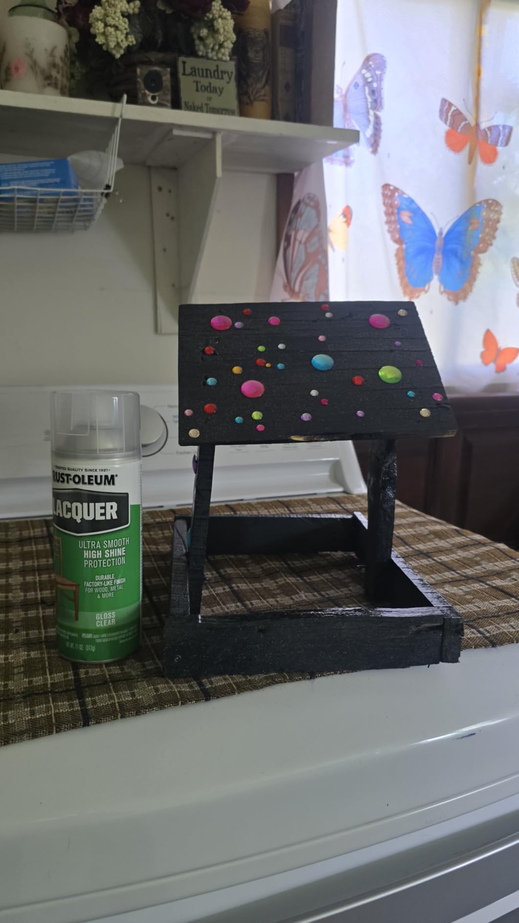 Rust-Oleum 1906830 Lacquer Spray Paint, 11 oz, Gloss Clear customer photo 2
