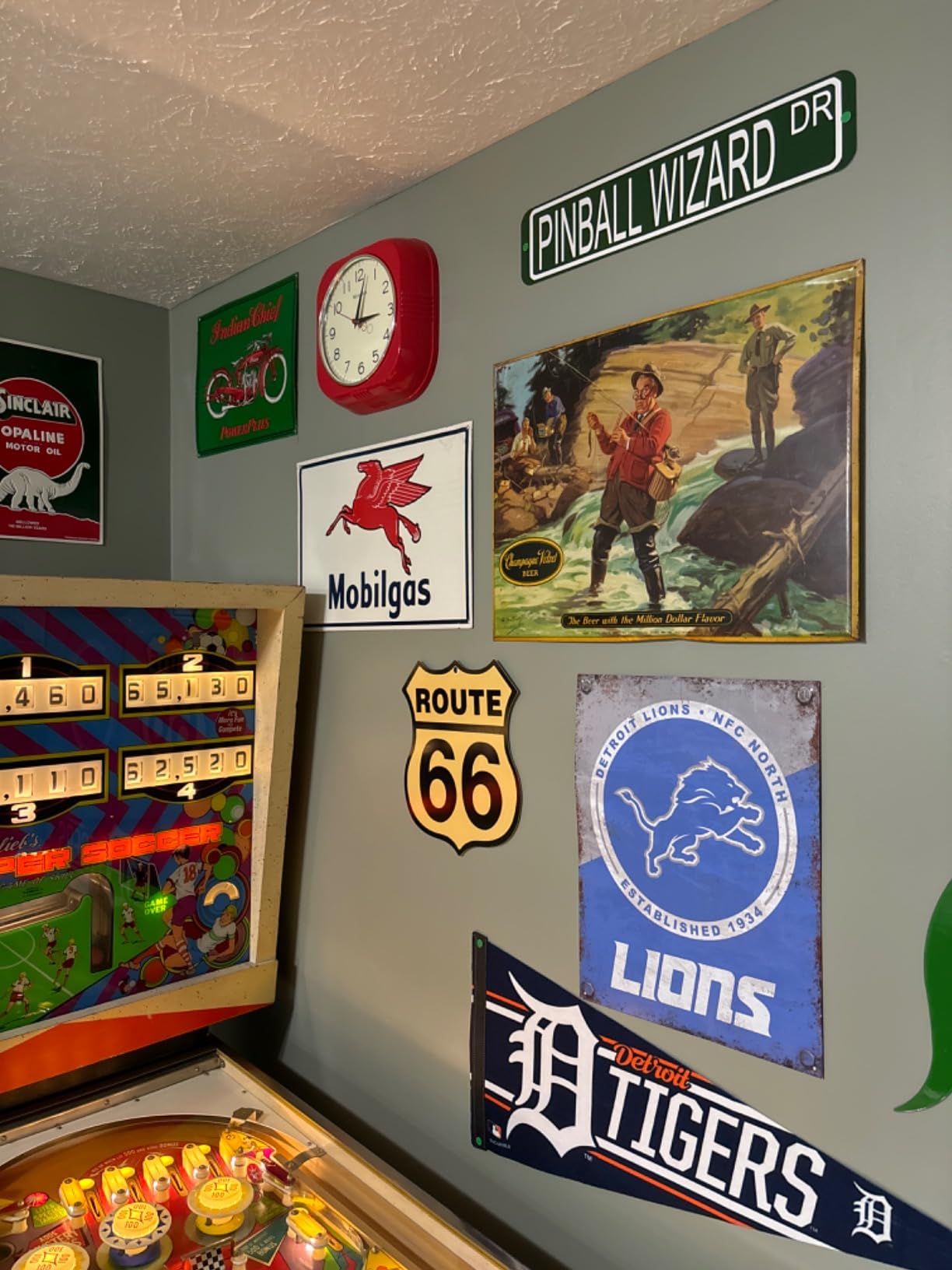 VGP PINBALL WIZARD Street Sign - Custom Aluminum Street Sign customer photo 1