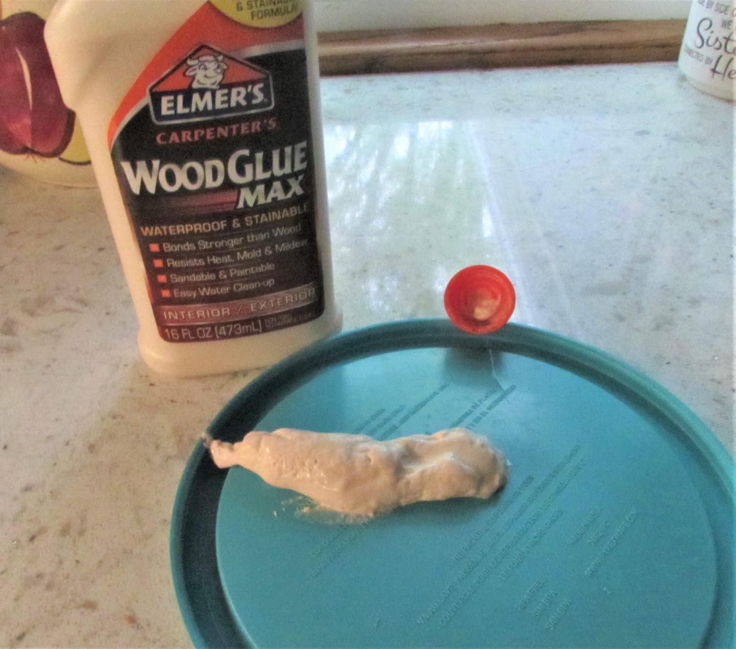 Elmer's E7310 Carpenter's Wood Glue Max Interior and Exterior 16 Ounces customer photo 2