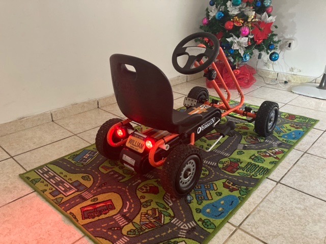 hauck Kids Pedal Go Kart, 4 Wheel Bike Cart, Ages 4-8, Lightning Ride, Race Green | Outdoor Ride-On Bicycle Cart with Rubber Tires for Boys and Girls with Adjustable Bucket Seat and Advanced Handbrakes customer photo 2