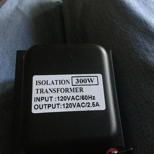 Xytronic ITR300 Jameco Valuepro Isolation Power Transformer, 120VAC, 300Va customer photo 2