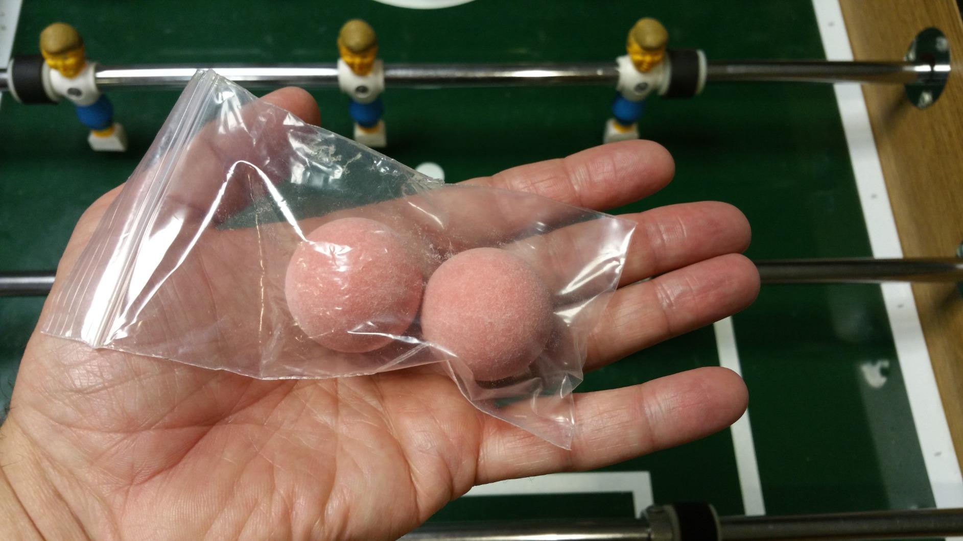 Tornado Official Foosballs Tournament Table Soccer Balls - Made in The USA customer photo 2