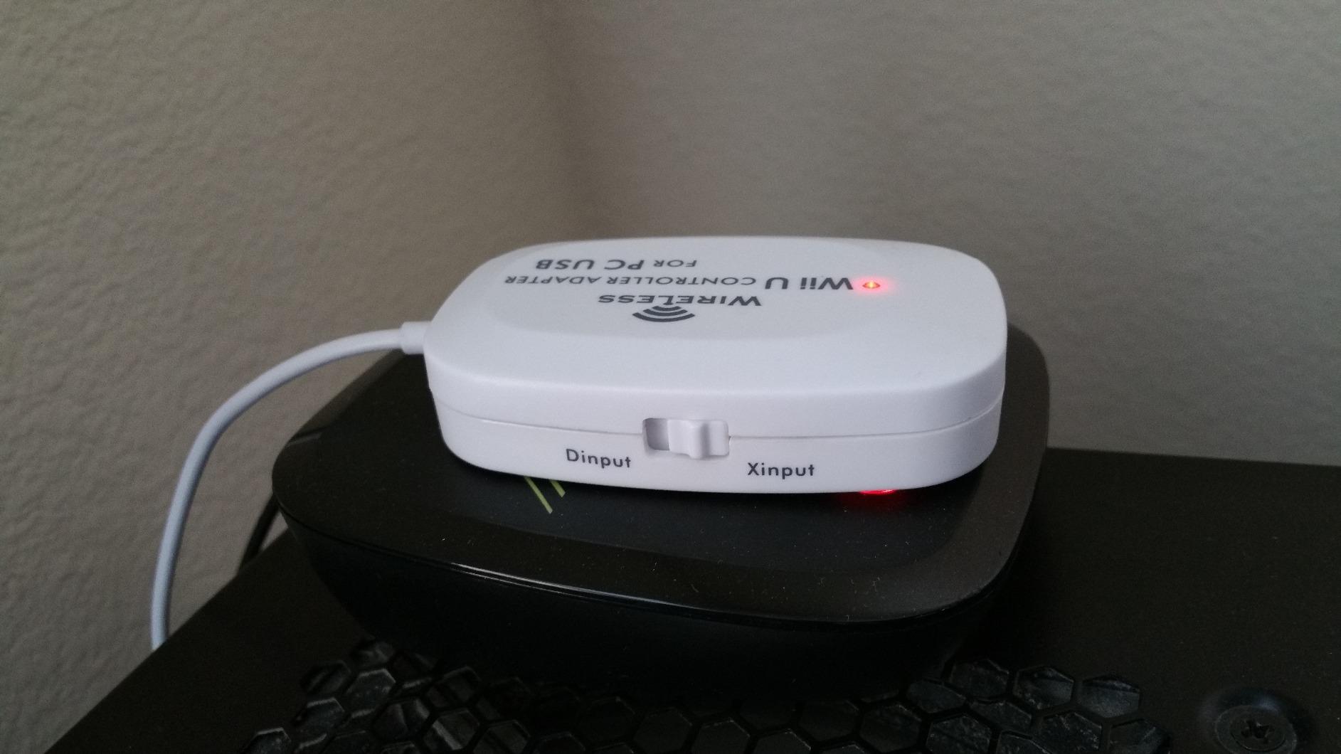 MAYFLASH Wireless Wiiu Pro Controller Adapter for PC USB customer photo 1