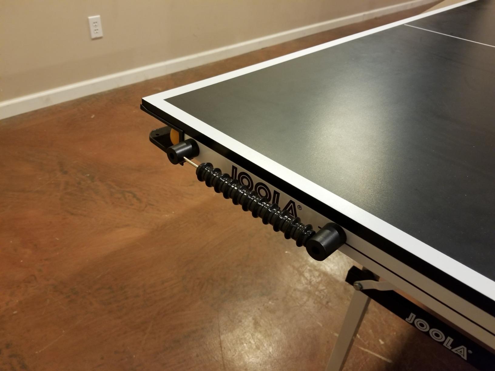 JOOLA Rally TL Professional MDF Indoor Ping Pong Table w/Quick Clamp Table Tennis Net & Post Set - Tournament Quality customer photo 2