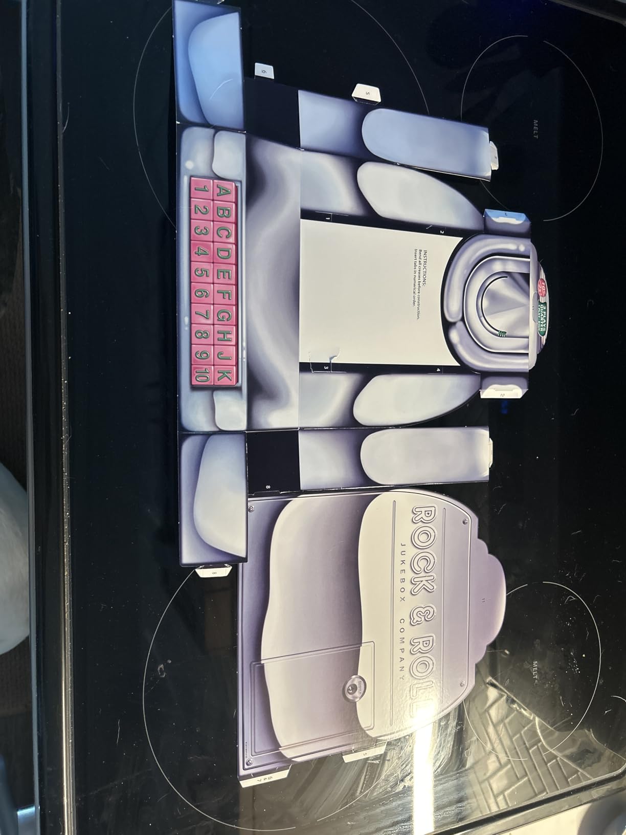 Beistle 3-D 50's Tabletop Jukebox Centerpiece, 13.25