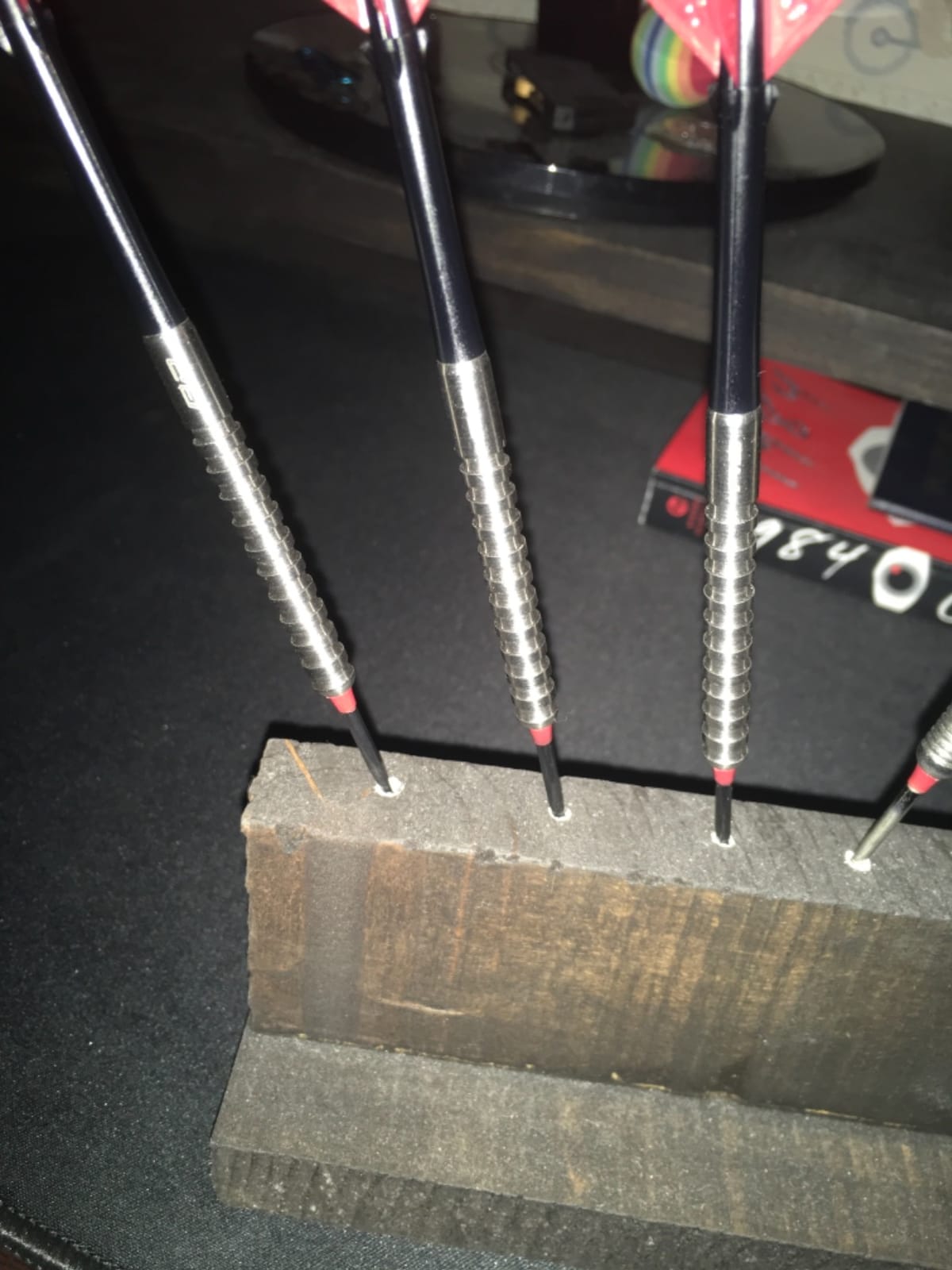 RED DRAGON Javelin Original - 22g - Steel Tip Darts - 85% Tungsten | Professional Darts Set | Hardcore 100 Micron Flights & Medium TRX Nylon Shafts | Ergonomic Grip & Aerodynamic Design customer photo 2