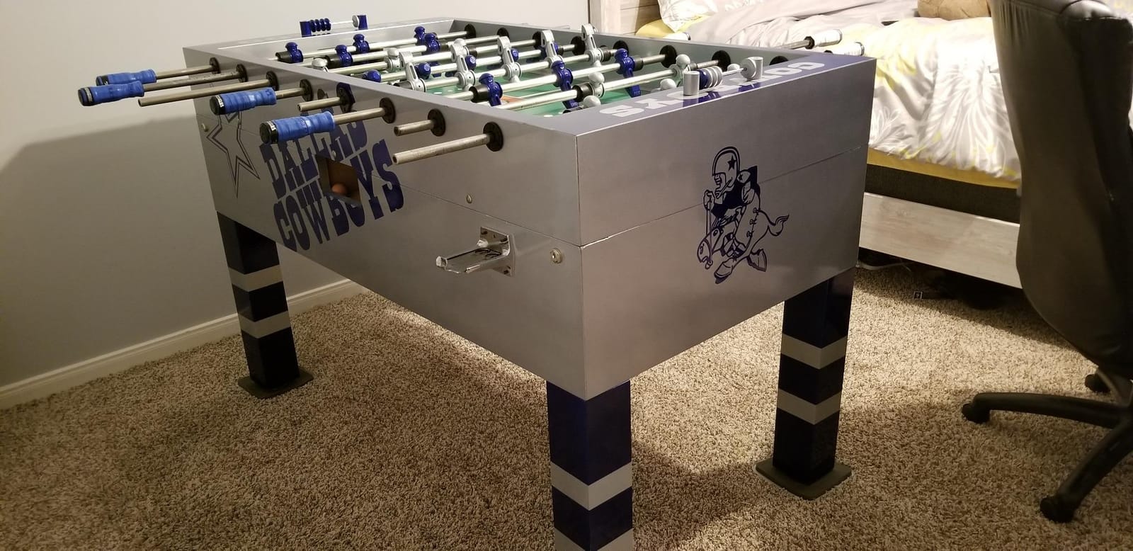 Brybelly Octagonal Handles for Standard Foosball Tables (8 Pack) customer photo 1