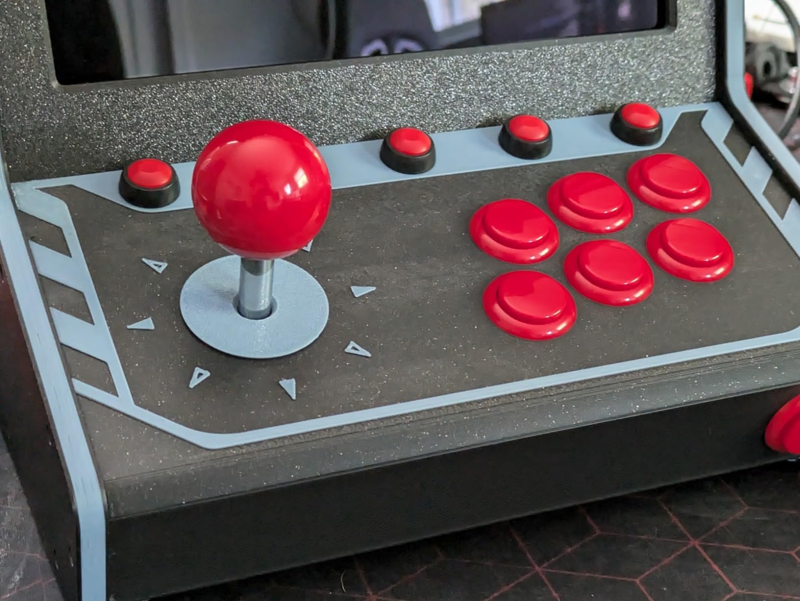 Sanwa JLF-TP-8YT Original Joystick - 4 & 8 Way Adjustable (Black Ball Top) customer photo 1