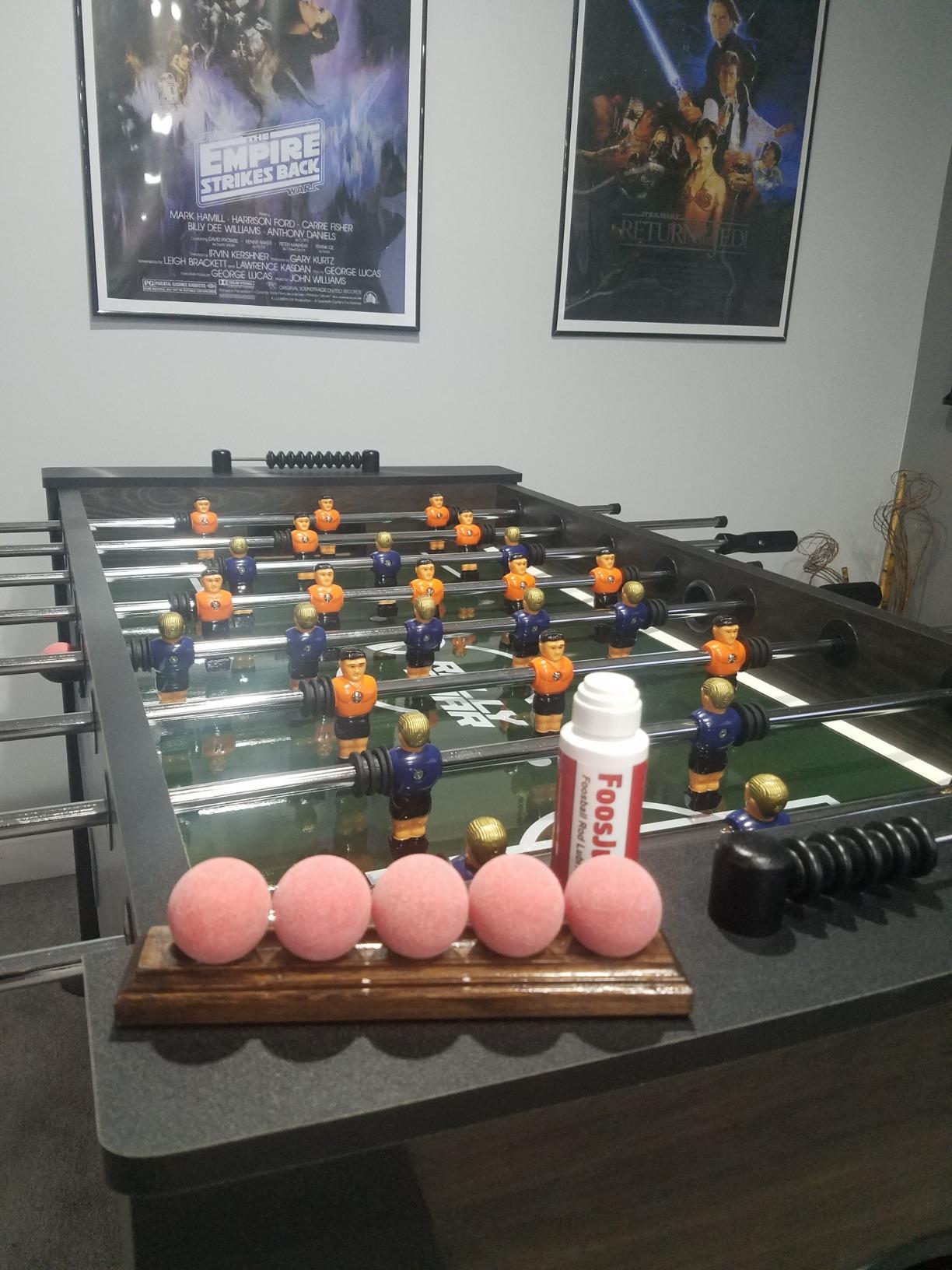 FoosJuice 100% Silicone Foosball Rod Lubricant with Dauber Top Applicator - Made in The USA customer photo 1