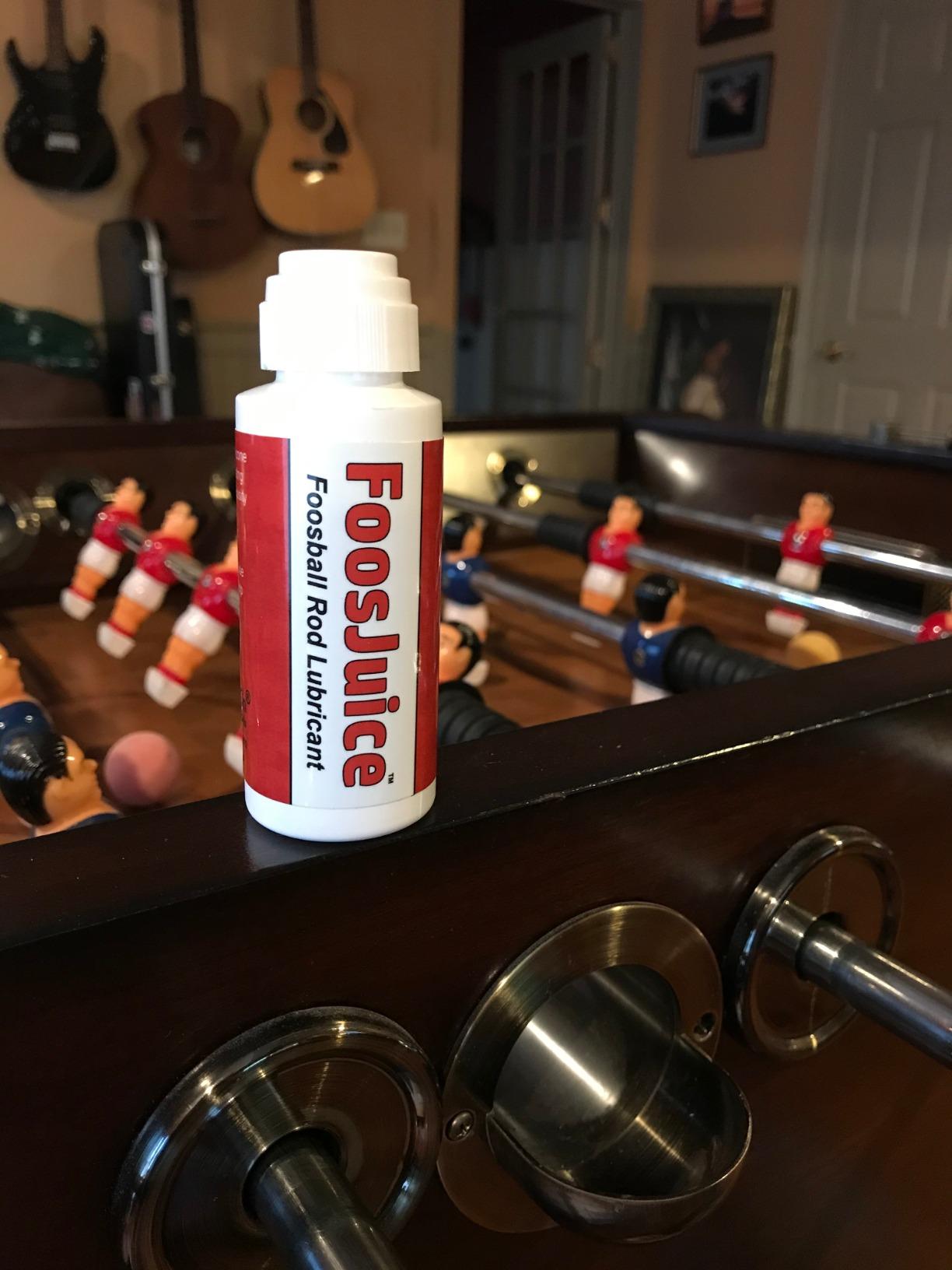 FoosJuice 100% Silicone Foosball Rod Lubricant with Dauber Top Applicator - Made in The USA customer photo 2