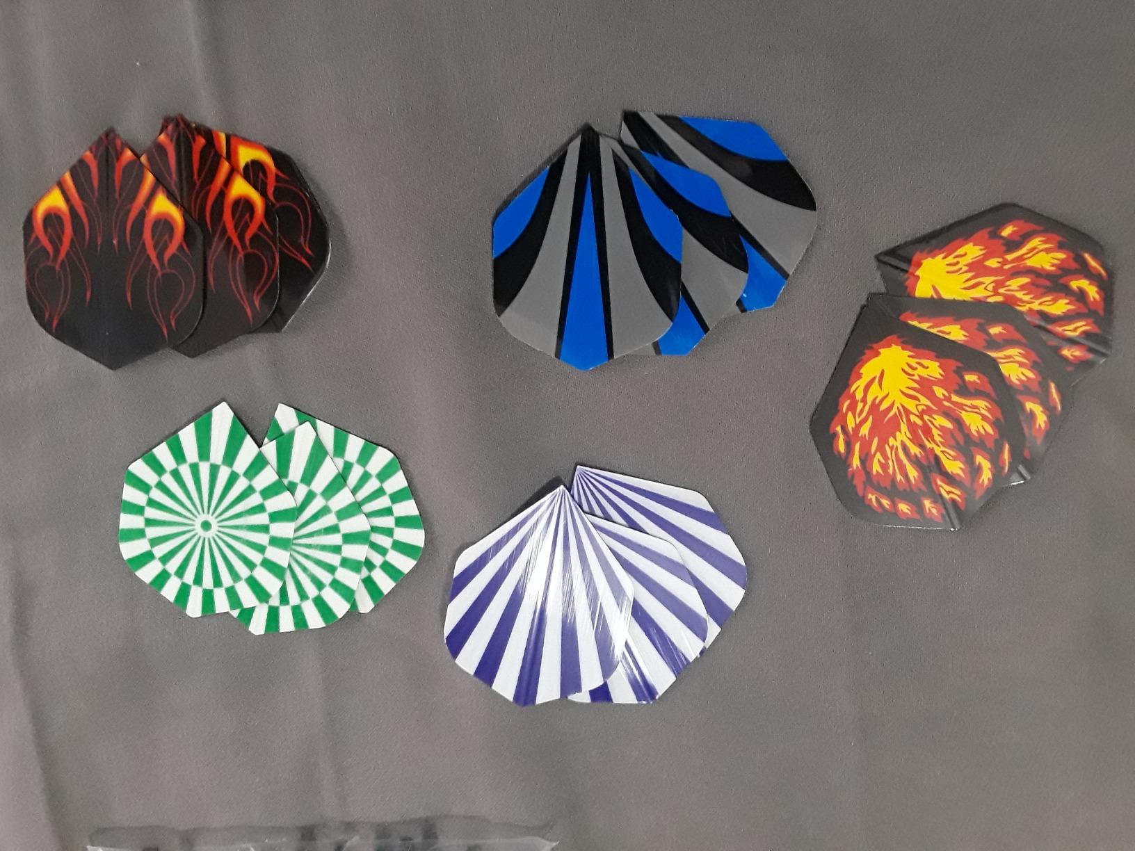 15 Pack Steel Tip Darts 18 Grams, Professional Darts Metal Tip Set with Aluminum Shafts, Standard Flights, Rubber O'Rings and Extra Dart Sharpener customer photo 2