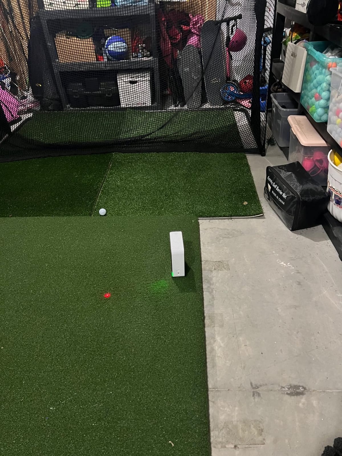 SKYTRAK Golf Launch Monitor | Photometric Technology for Ball Speed, Carry & Total Distance, Spin Rates, Launch & Shot Shape Data | Golf Simulator & Practice customer photo 2