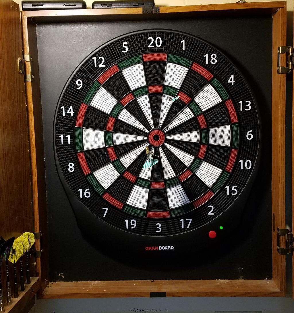 GRANBOARD Dash Green - Electronic Dartboard customer photo 1