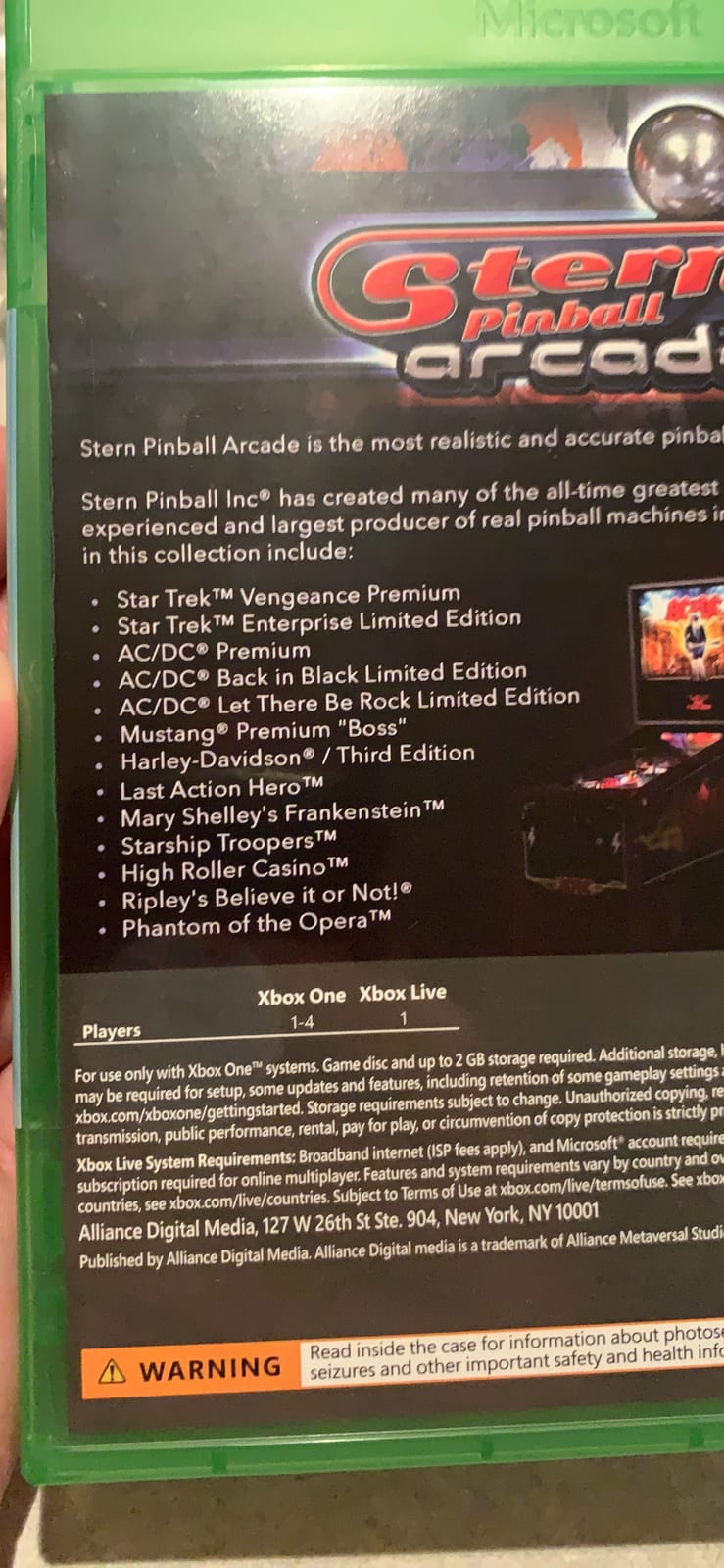 Stern Pinball - Xbox One customer photo 1