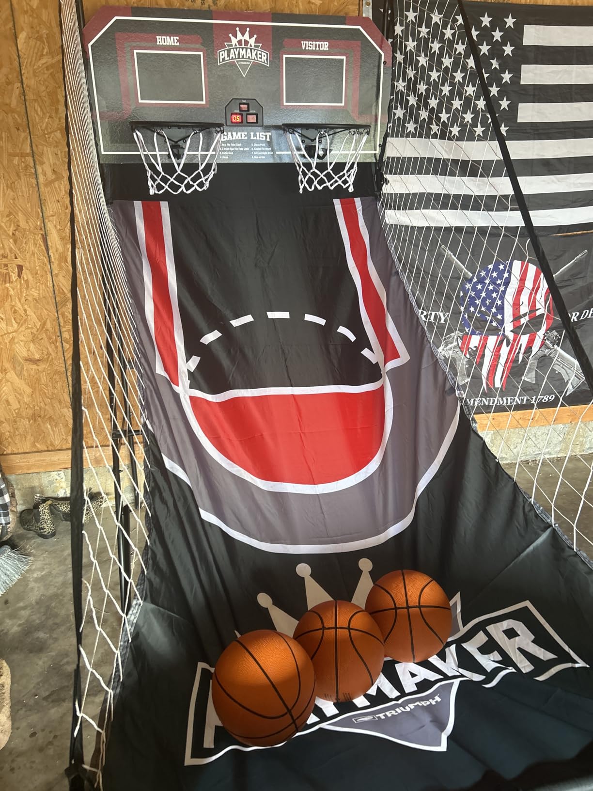 Triumph Playmaker Shootout Basketball Arcade Game customer photo 1