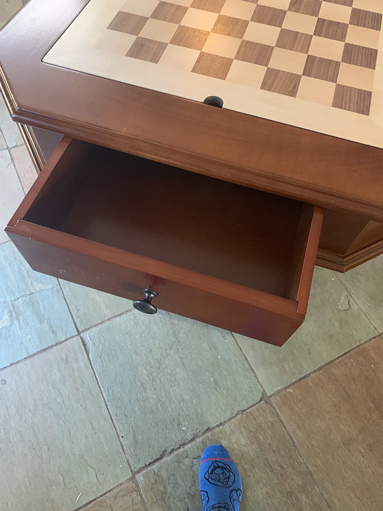 Acme Furniture 82844 Bishop Game Table, Cherry, One Size customer photo 2