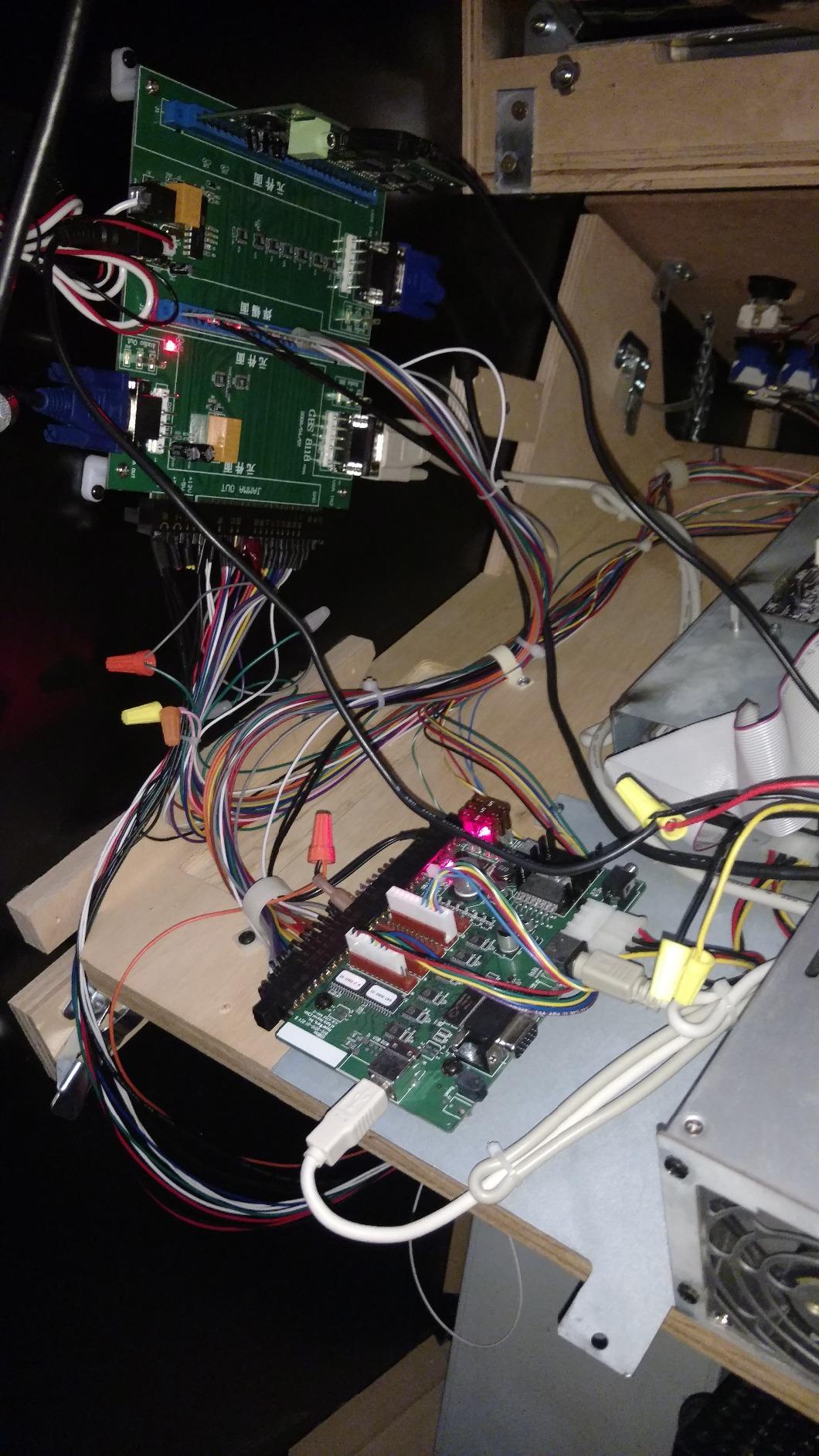 USB to Jamma Converter Board, Emulates Gamepad, Interface to 2 USB PC Joystick Jamma Mame customer photo 1