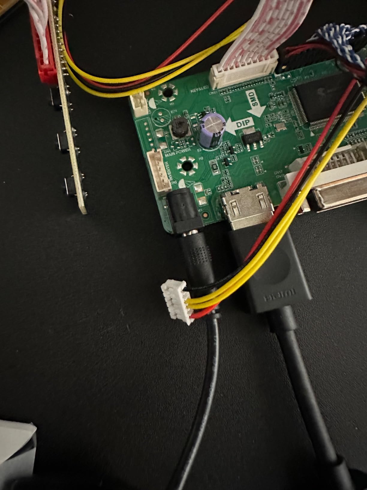 H/D VGA DVI Audio LVDS Controller Board 30 pin for 17
