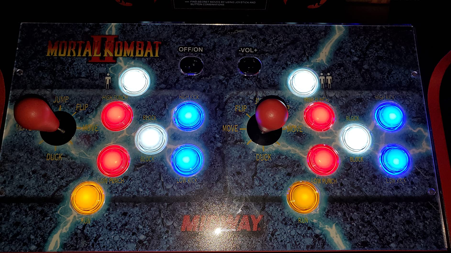 Arcade Kits 2 Player Classic Arcade DIY USB Encoder to PC Joystick Games + 2x 5Pin Rocker + 16x 30mm 5V LED Push Buttons customer photo 2