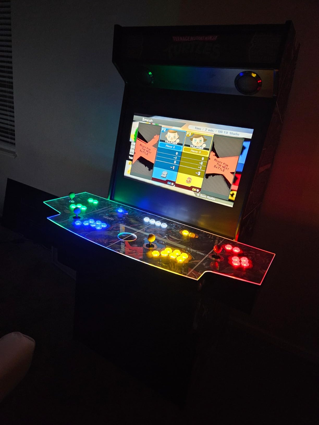 EG STARTS 4 Player Arcade Buttons & Stick for Classic Arcade DIY Kit Parts | USB Encoder To PC Controls + 4 & 8 Way Stick + 5V led Push Buttons With Video Game Consoles Mame Raspberry Pi & 4 Colors customer photo 1