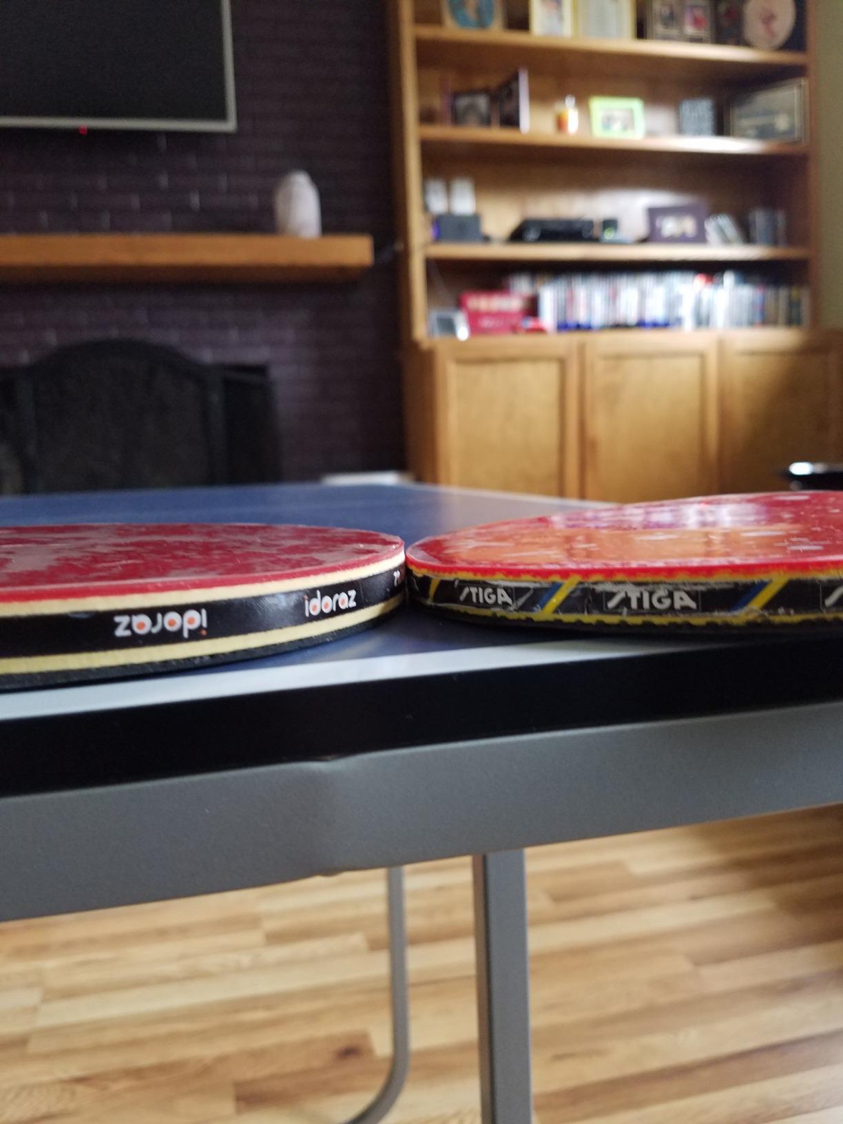 Killerspin Professional Ping Pong Paddle with ITTF Rubber and Carrying Case | Table Tennis Racket with Speed 99, Spin 93, Control 90, Improves Accuracy and Consistency customer photo 1
