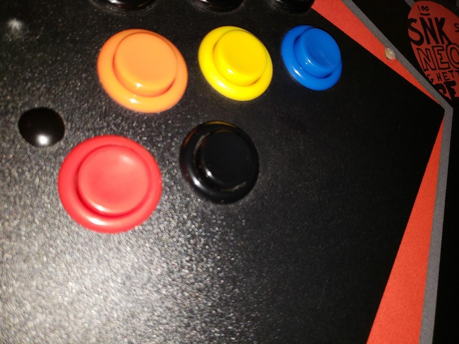 WMYCONGCONG 10 PCS Game Push Button with Micro Switch for Jamma Mame Arcade Video Games DIY customer photo 1