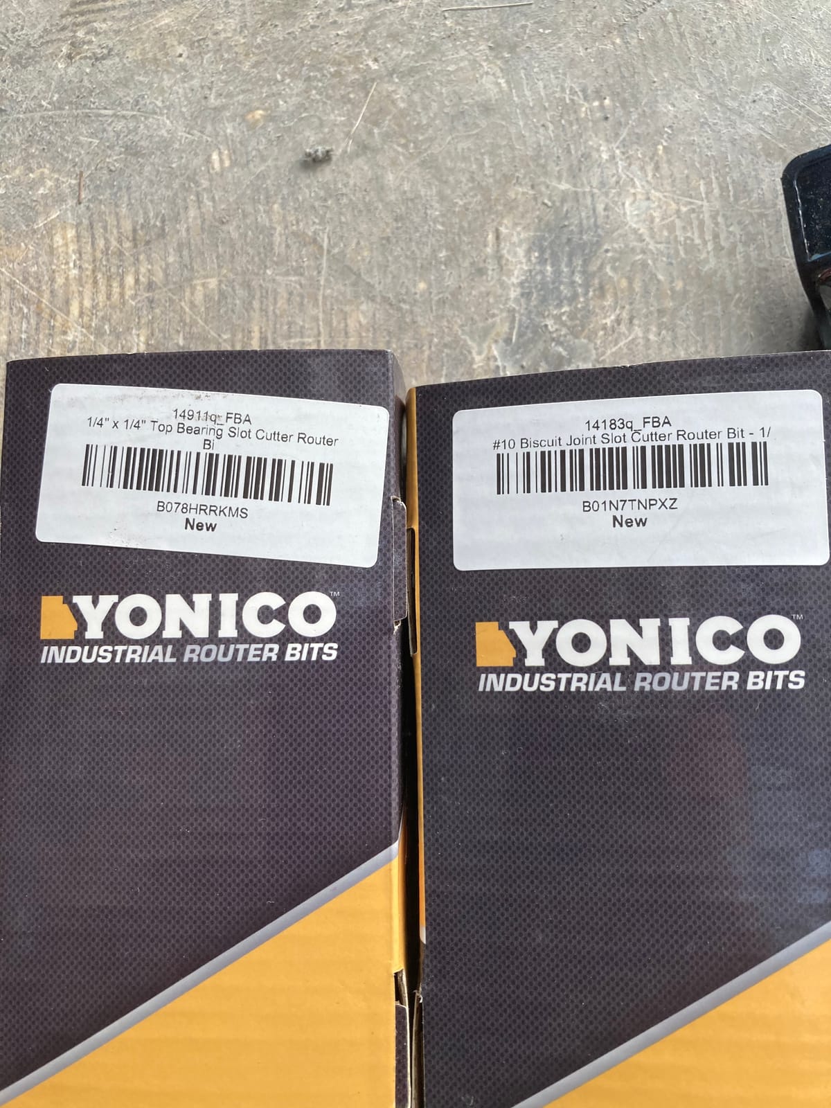 YONICO Top Bearing Slot Cutter Router Bit (1/4