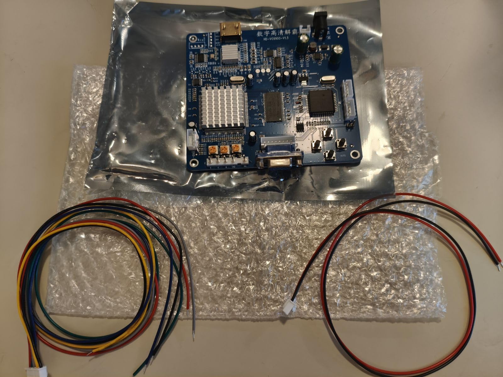 Mcbazel Arcade Game VGA RBGS RGBSHV to HDMI Game Video Output Converter Board with Cable customer photo 1