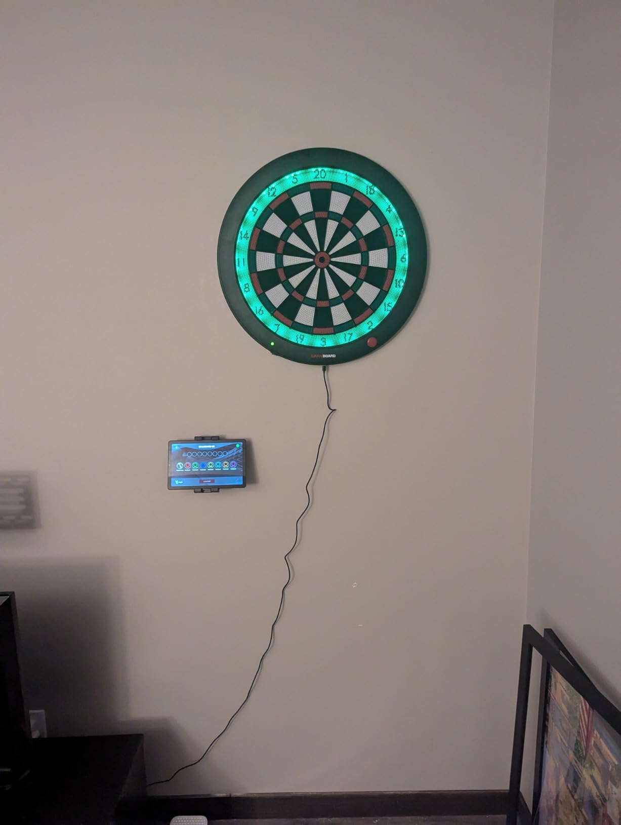 GRANBOARD3s Bluetooth Electronic Dartboard - Green customer photo 1