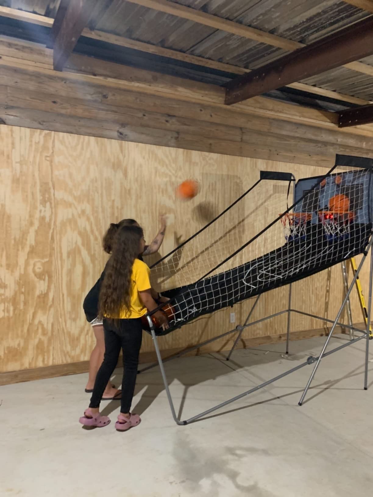 Foldable Indoor Basketball Arcade Game Double Shot 2 Player customer photo 2