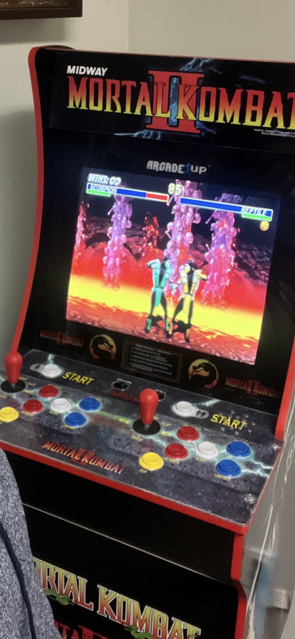 Qenker 2-Player LED Arcade DIY Kit for USB MAME PC Game DIY & Raspberry Pi Retro Controller DIY Including 2X Arcade Joystick, 20x LED Arcade Buttons, 2X Zero Delay USB Encoder (Blue & Red) customer photo 2