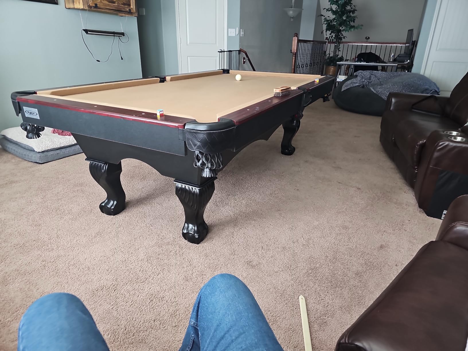 Taurus 8-Foot Tournament Billiard/Pool Table - Professional Competition Game Table customer photo 1