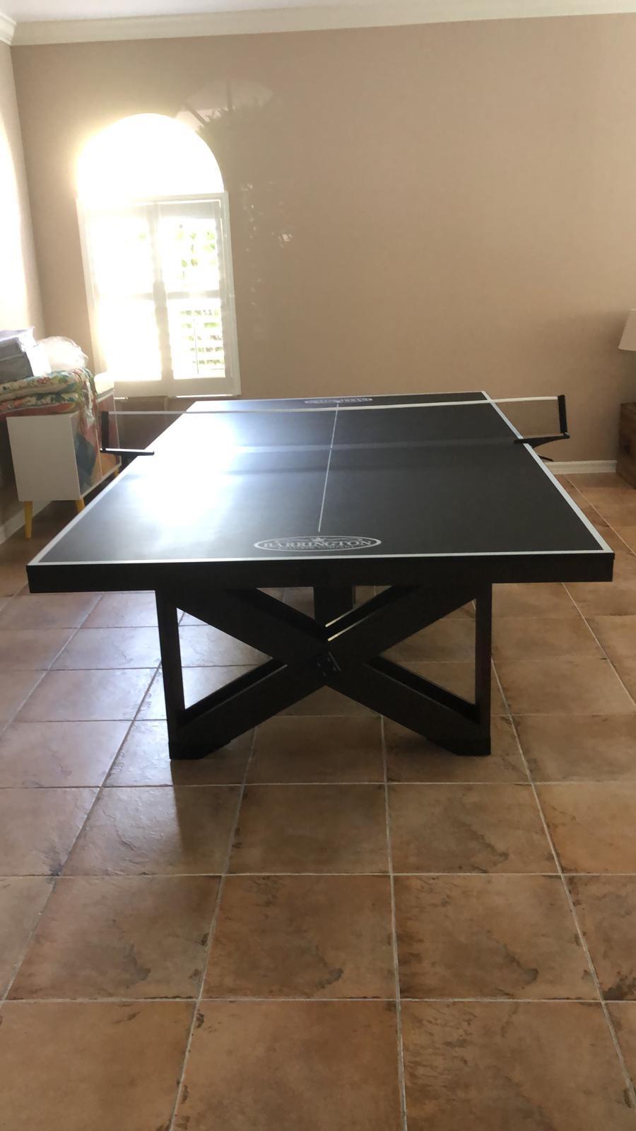 Barrington Table Tennis Multiple Style Ping Pong Tables with Metal Nets, Perfect for Family Game Rooms customer photo 1