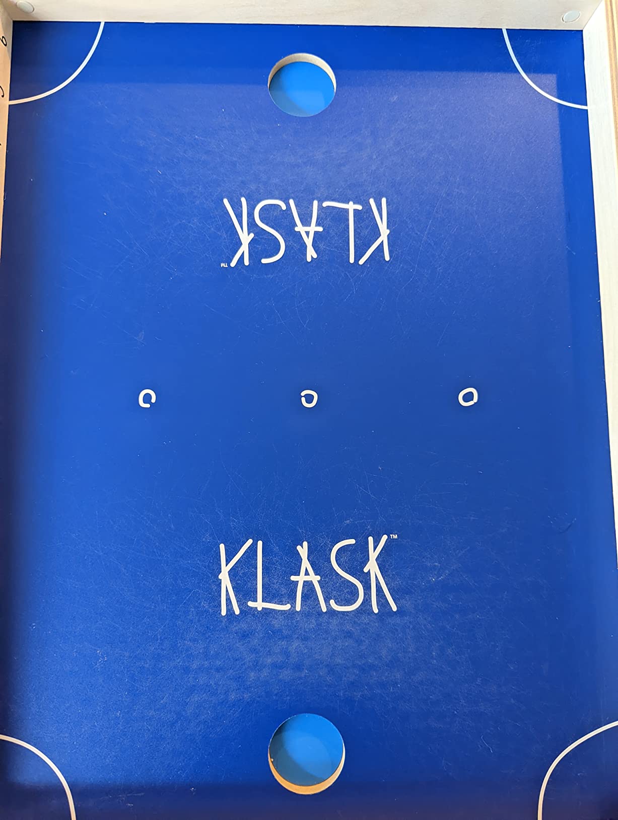 KLASK Magnetic Tabletop Game - Half Air Hockey, Half Foosball, 4 Players 8+ customer photo 2