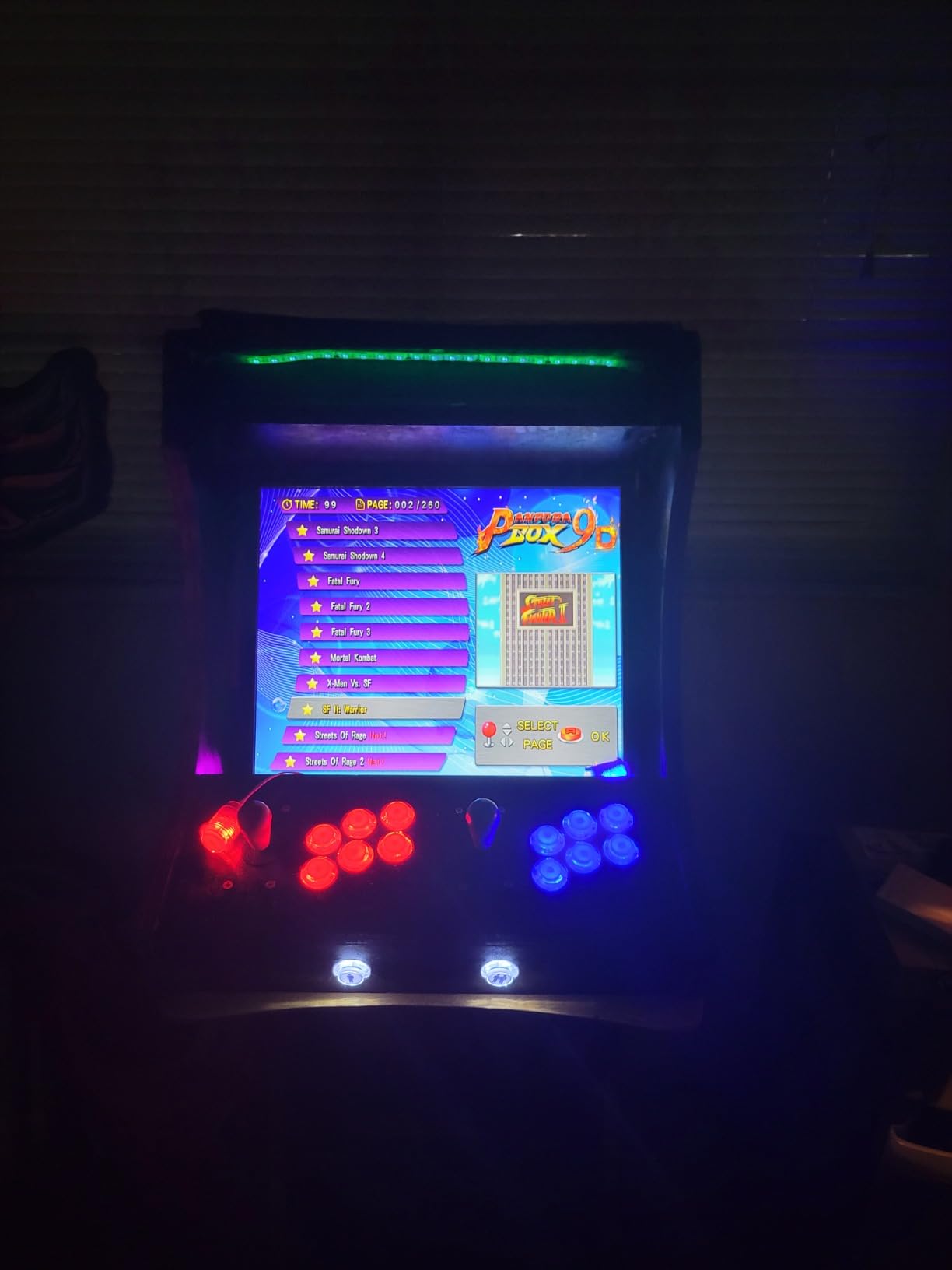 EG STARTS 2 Player Arcade Games DIY Kit Parts 2 Ellipse Oval Joystick Handles + 20 LED lit Arcade Buttons (Red & Blue Kit) | Included 2 Ellipse Oval Joystick Handle + 2x USB Encoder Controller + 20 LED Arcade Buttons For Video Games PC MAME Emulator customer photo 1