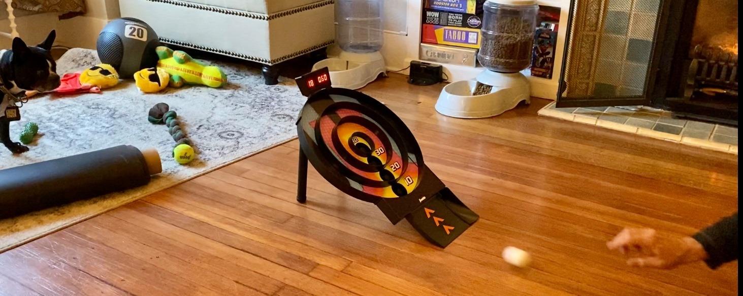 Franklin Sports Whirl Ball Arcade Game - Game Room Ready Tool Free Arcade Game - Auto Scoring Electronics with Arcade Ball Return Ramp Great for Kids and Family Fun! customer photo 2