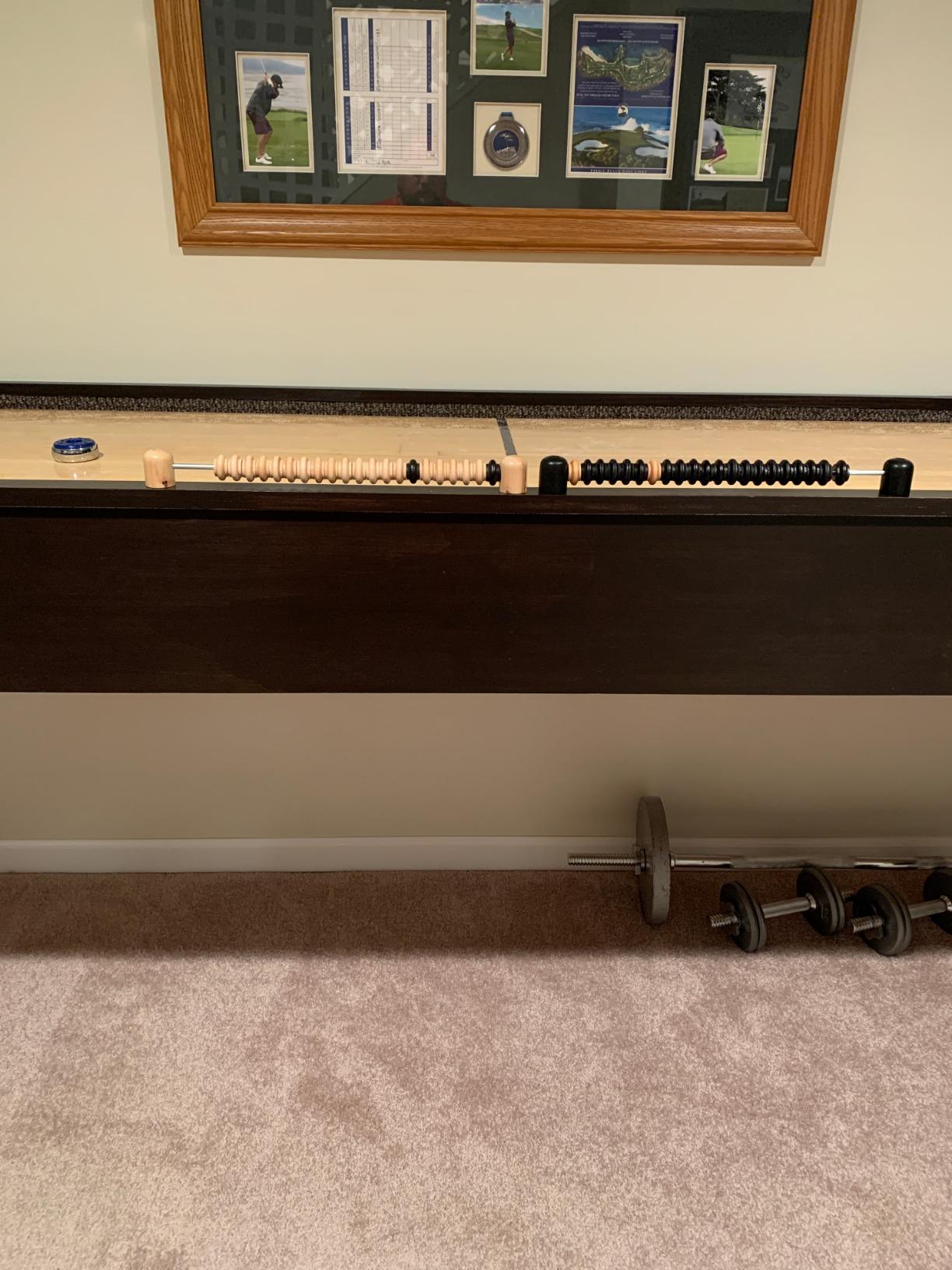 Shuffleboard Score Keeper,Classic Wooden Bead Score System customer photo 2