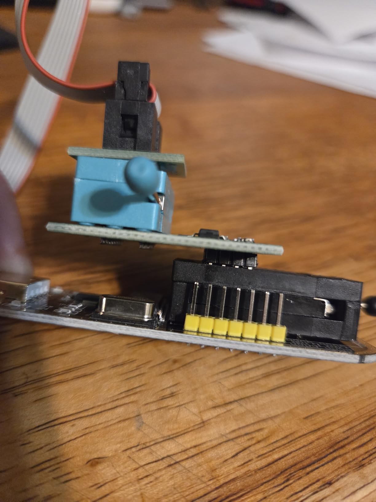 AiTrip EEPROM BIOS USB Programmer CH341A + SOIC8 Clip + 1.8V Adapter + SOIC8 Adapter for 24 25 Series Flash customer photo 2
