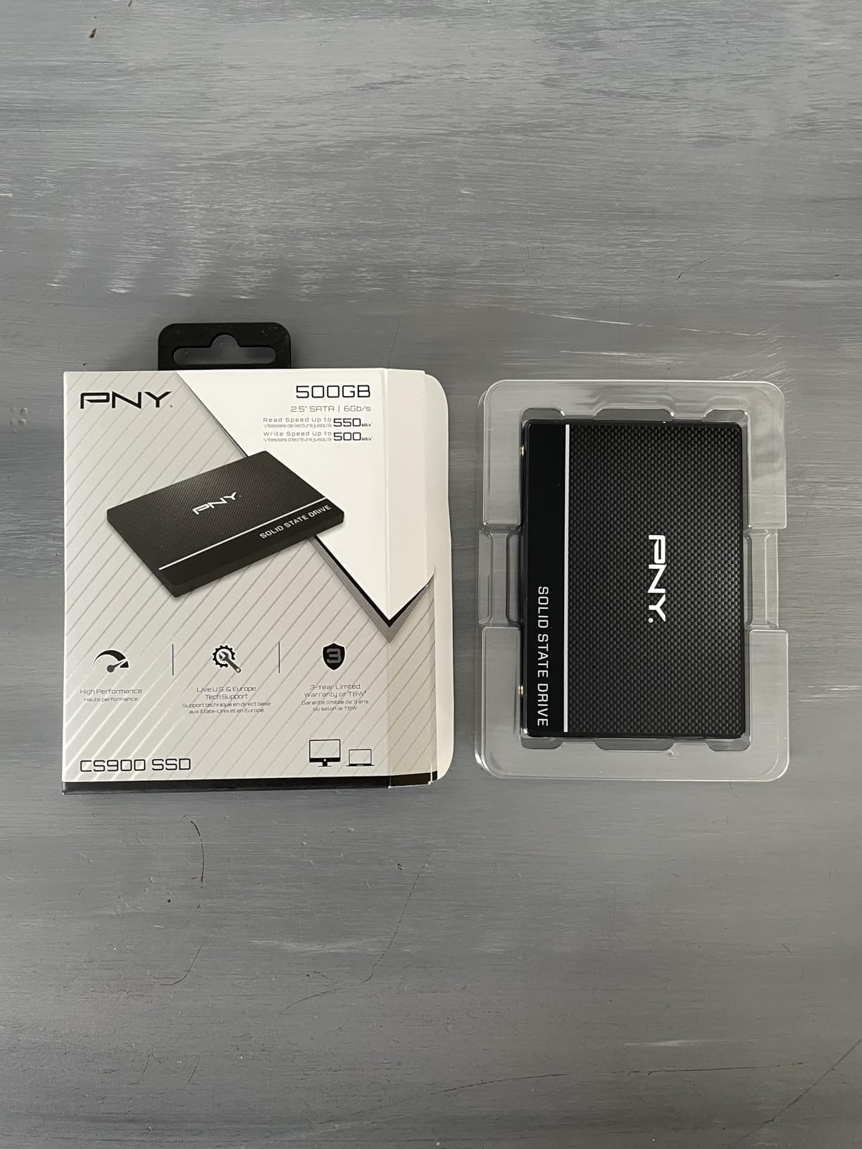 PNY CS900 500GB 3D NAND 2.5