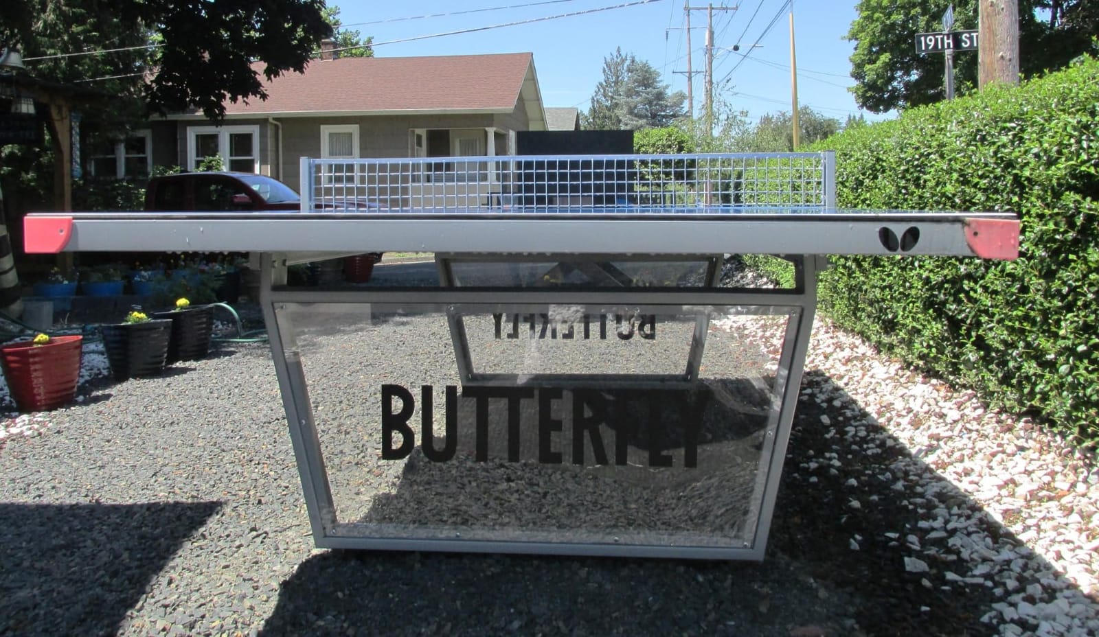 Butterfly Park Outdoor Table Tennis Table customer photo 1