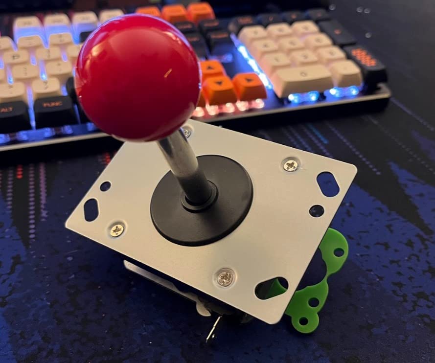 1pcs Arcade Joystick, Adjustable Competition Style Long Handle Joystick Classic 2/4/8 Way Game Joystick Ball for Arcade Gaming Cabinet Button Kit customer photo 2
