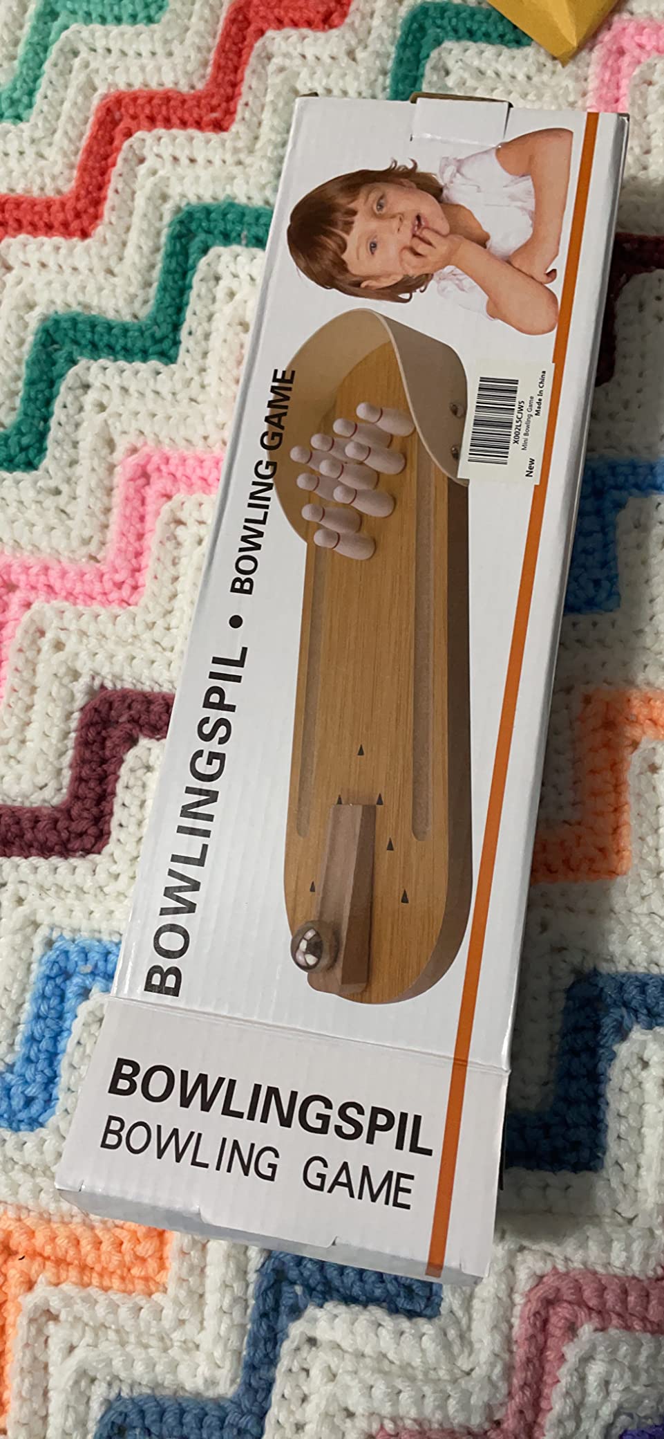 Table Top Mini Bowling Game Set - Tabletop Wooden Board Mini Arcade Desktop Tiny Bowling Shooting Alley customer photo 2