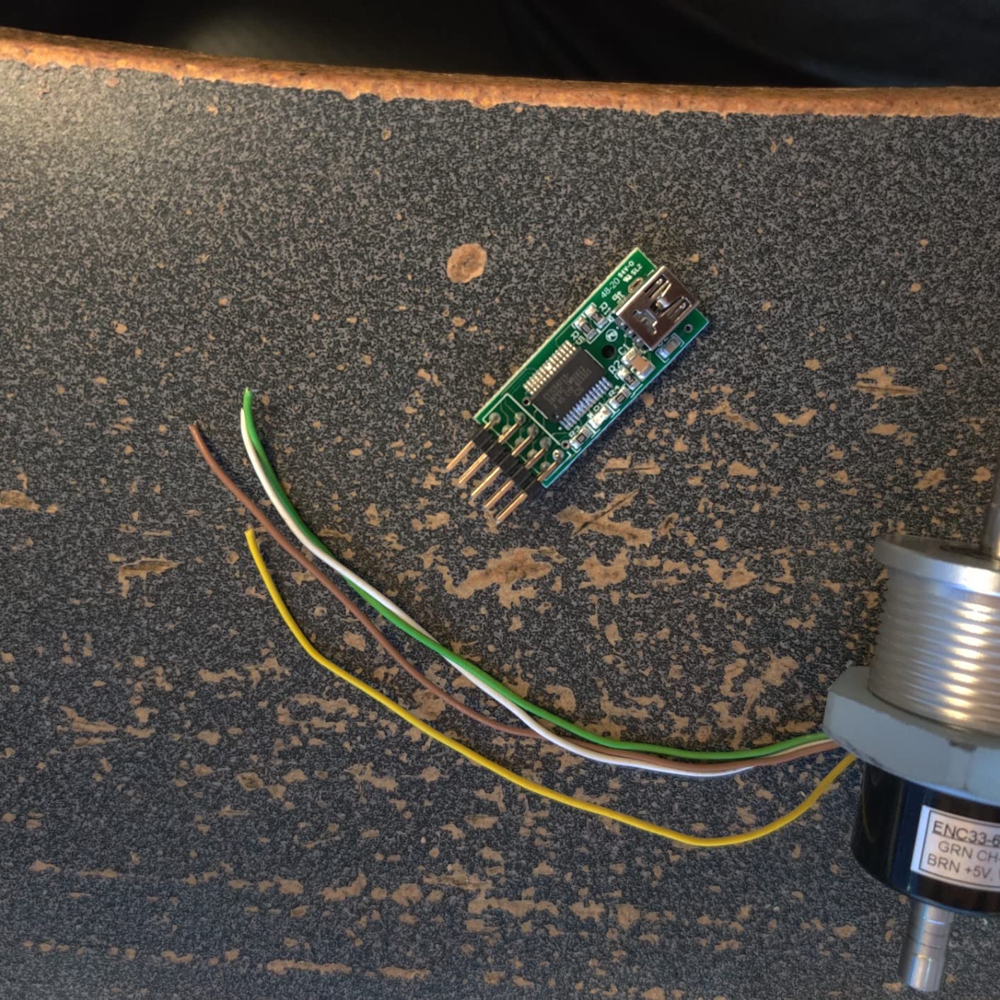 SpinTrack Arcade USB Spinner kit, Perfect for MAME and Jamma Systems (Silver) customer photo 1