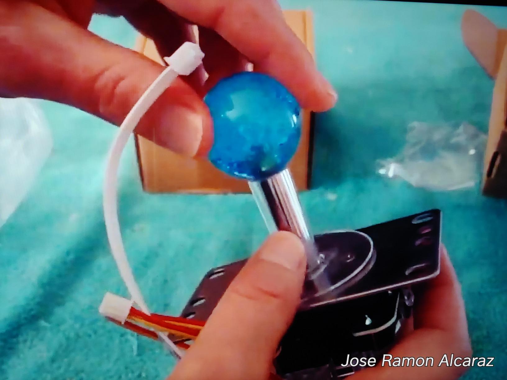 SJ@JX Arcade LED Joystick Sanwa Style - Fight Game Joystick with Octagonal Limiter customer photo 2