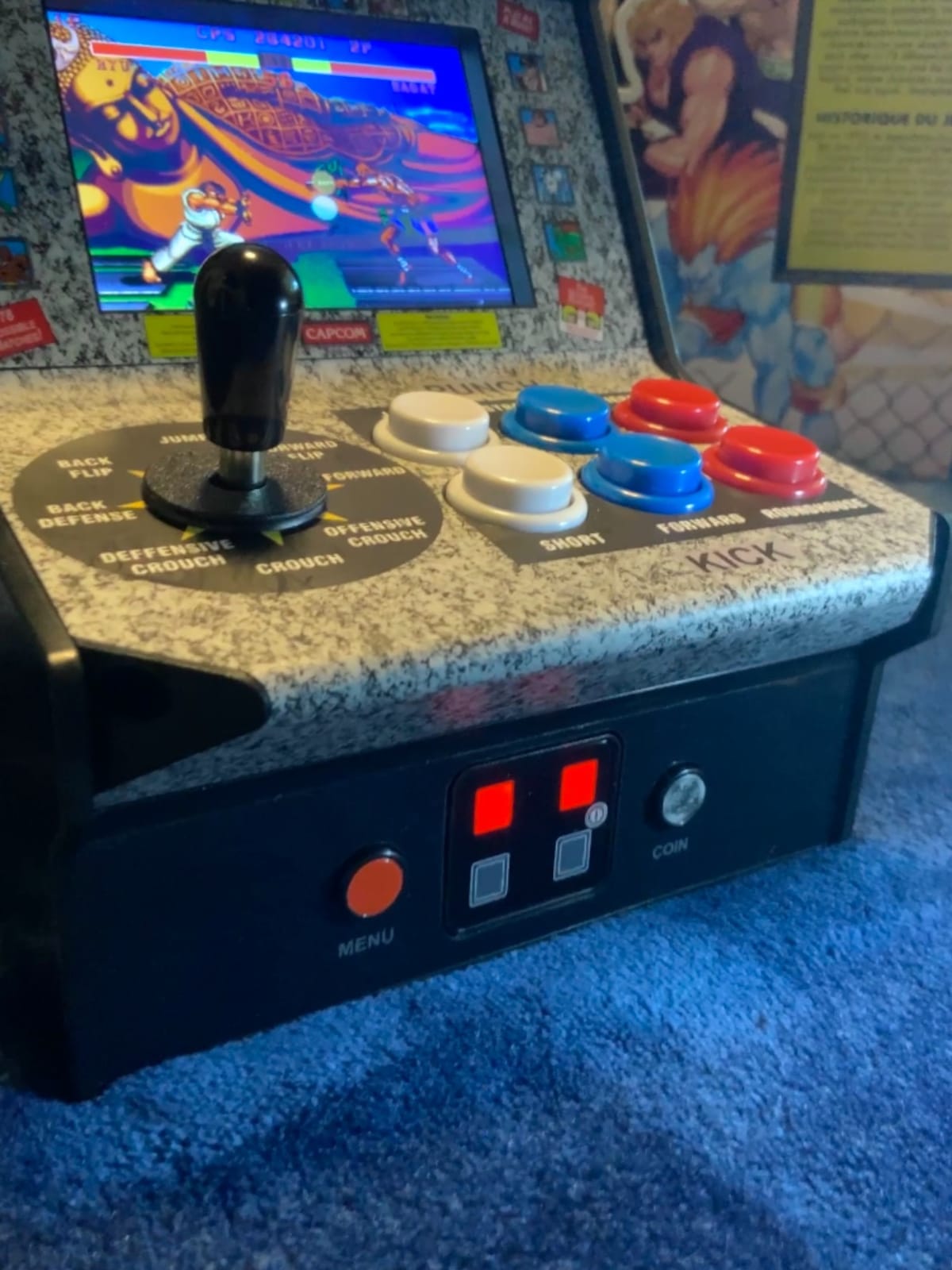 My Arcade Street Fighter 2 Champion Edition Video Game: Mini Arcade Machine, Arcade Version customer photo 2