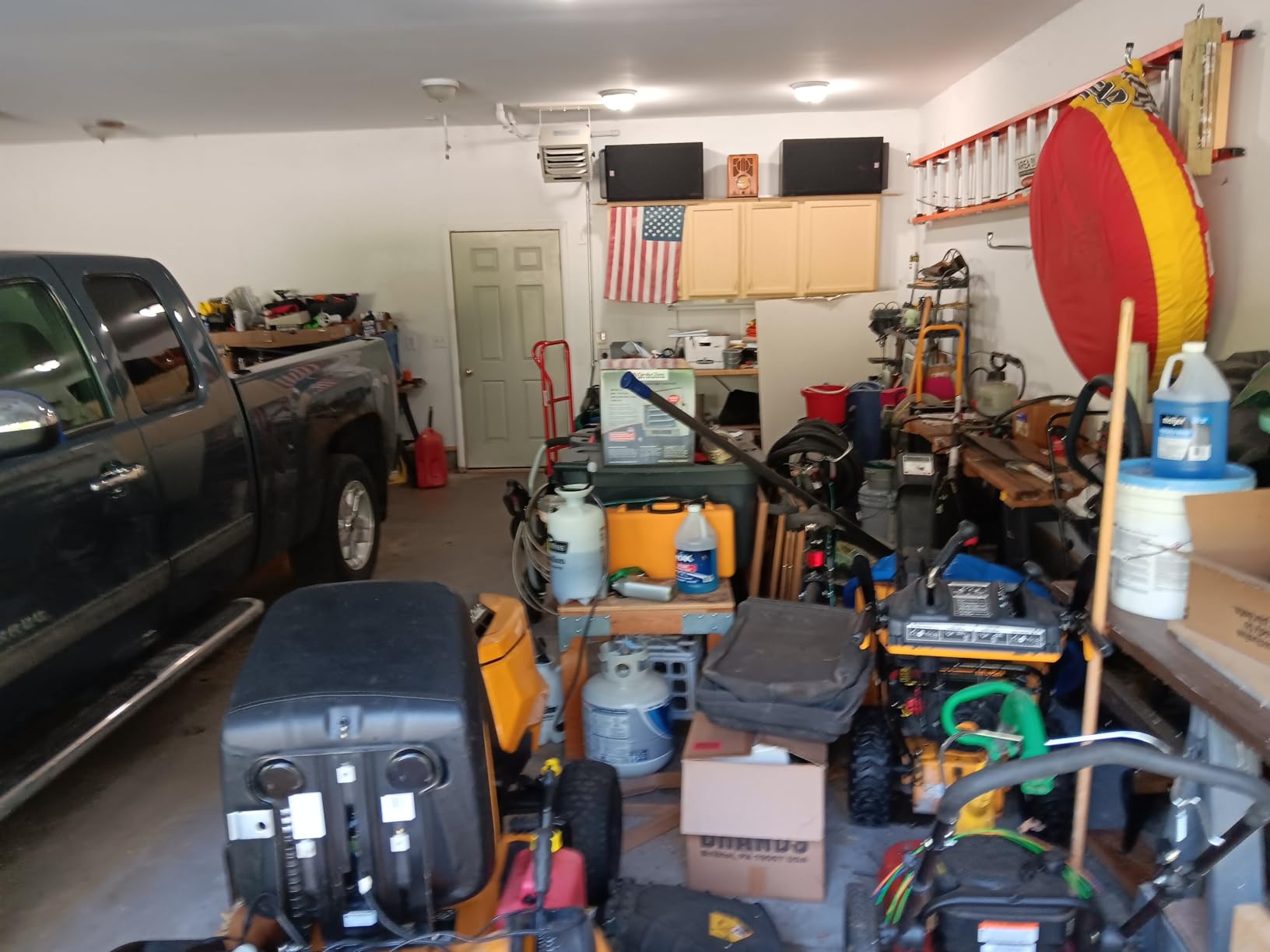 Comfort Zone Hard-Wired Ceiling Mount Garage Electric Space Heater, Fan-Forced, 5,000 Watt, 240 Volt, CZ220BK customer photo 2