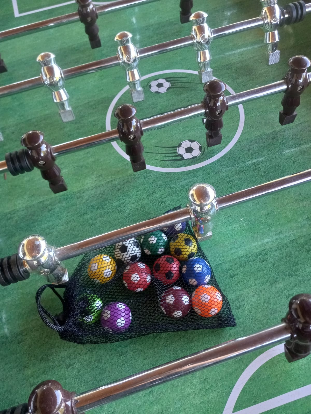 Coopay 12 Pieces 36mm Foosball Balls Table Multicolor Football Soccer Replacement Balls customer photo 1