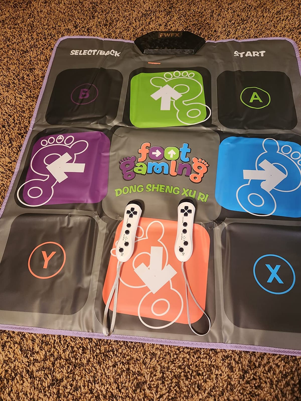 Wireless Dance Mat for Kids and Adults, Exercise Dance Pad Game for TV | PlugPlay Offline, 2-Player, Dance & Sports Games, Expandable Music, Indoor Active Play, Christmas Birthday Gift for Parties customer photo 1