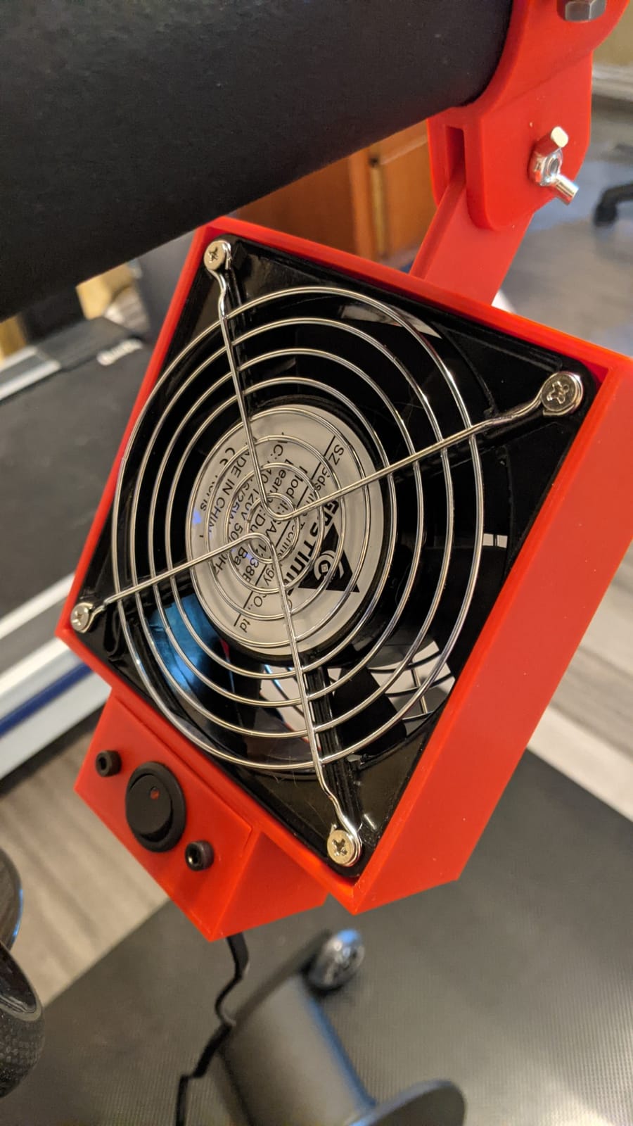 GDSTIME AXIAL 1751 Muffin Fan, 110V 120V AC 172mm x 150mm x 51mm Dual Ball | Heavy-duty Aluminum, High Speed Cooling, for Air Hockey Table Replacement, Generator Box Exhaust, Chicken Coop Ventilation customer photo 1