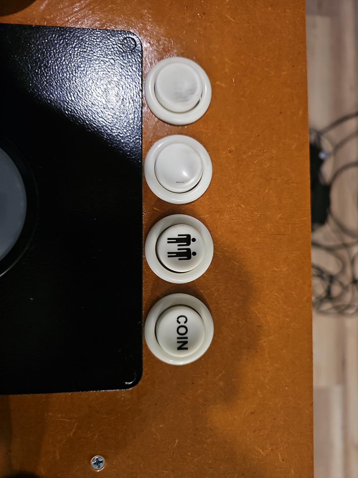 Arcity 4 Pcs/Lot Arcade Game Start Coin Push Button 1P 2P Player Pause Power EXIT Credit Type American Style with Microswitch customer photo 1